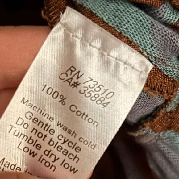 IVY JANE brown turquoise long sleeve high low peplum button up blouse/jacket NWT